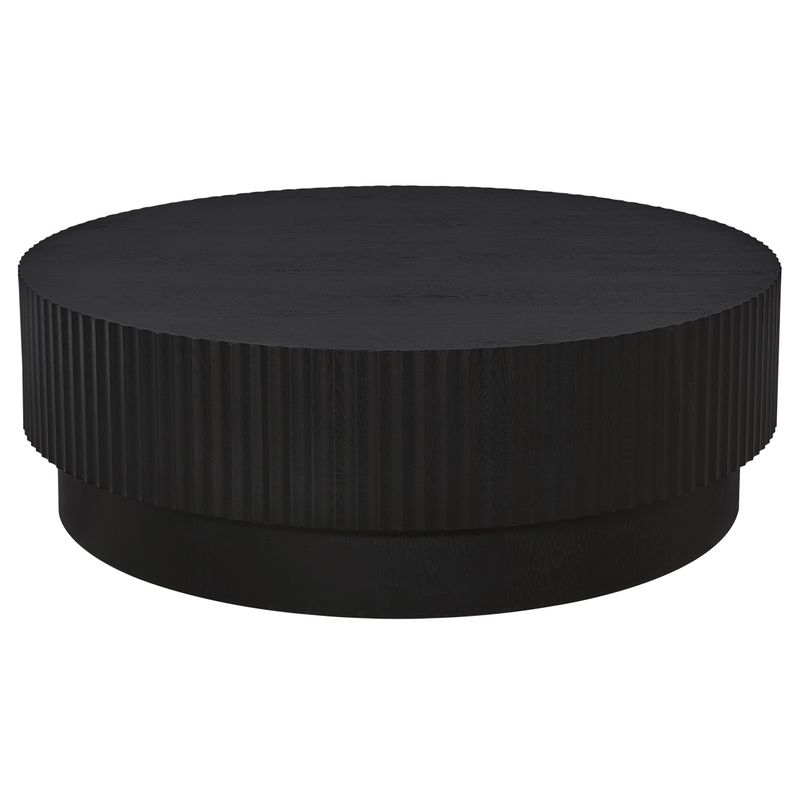 Avery Round Coffee Table - Black