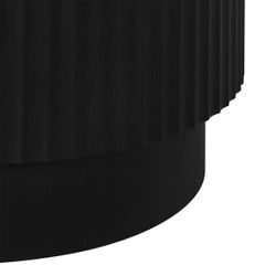 Avery Oval Coffee Table - Black