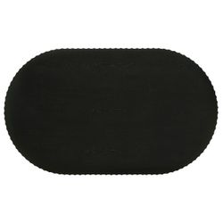 Avery Oval Coffee Table - Black