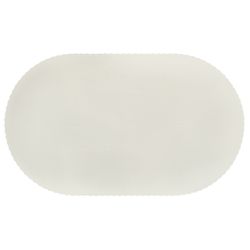 Avery Oval Coffee Table - Ivory