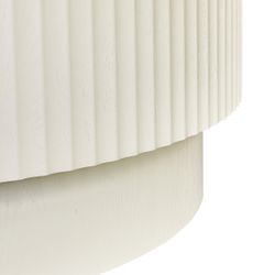 Avery Round Coffee Table - Ivory