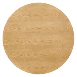 Avery Round Coffee Table - Natural Oak