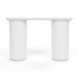 Nomad Console Table - Small White