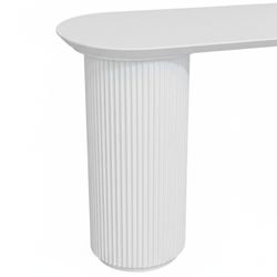 Nomad Console Table - Small White