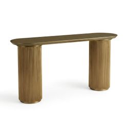 Nomad Console Table - Large Antique Gold