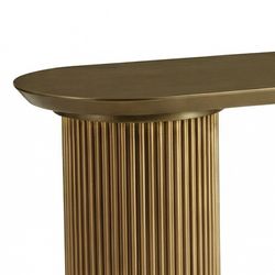 Nomad Console Table - Large Antique Gold