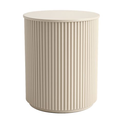 Nomad Side Table - Cream