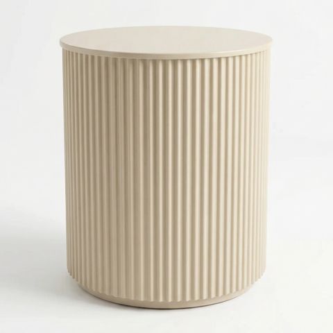 Nomad Side Table - Cream