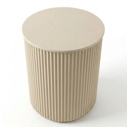 Nomad Side Table - Cream