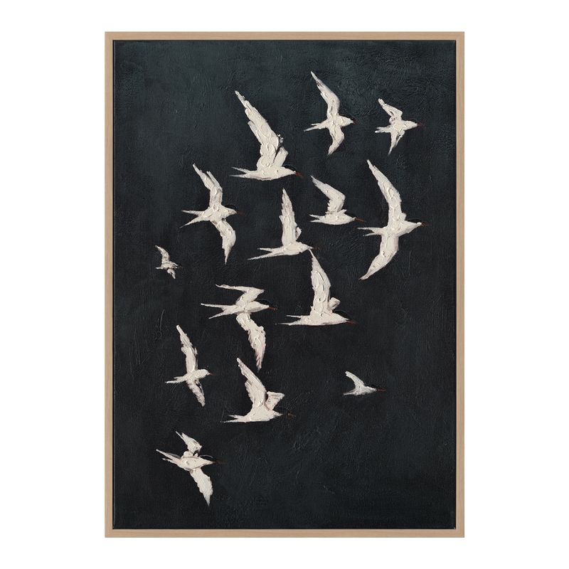 Midnight Wing Canvas Painting