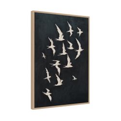 Midnight Wing Canvas Painting