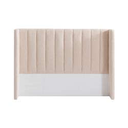 Central Park Queen Bedhead - Fawn Linen