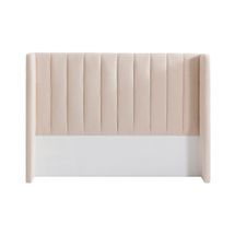 Central Park Queen Bedhead - Fawn Linen