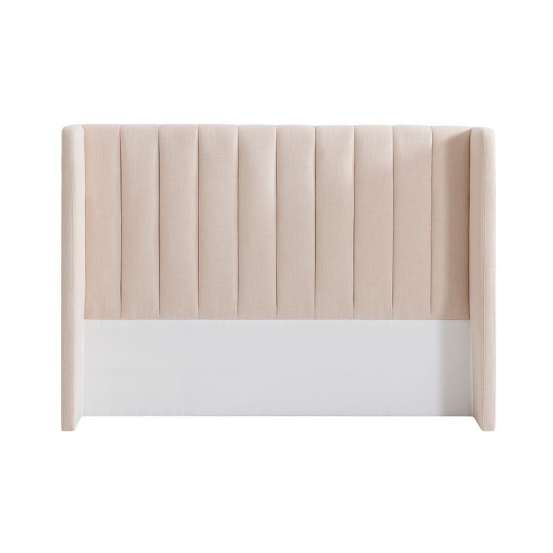 Central Park Queen Bedhead - Fawn Linen