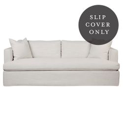 Birkshire 3 Seater Sofa SLIP COVER ONLY - Ecru Linen