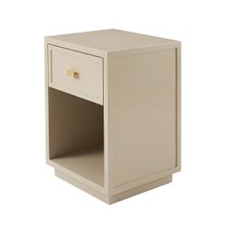 Logan Bedside Table - Petite Beige