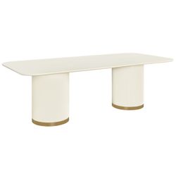 Eli Rectangular Dining Table - 2.4m Ivory