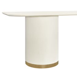 Eli Rectangular Dining Table - 2.4m Ivory