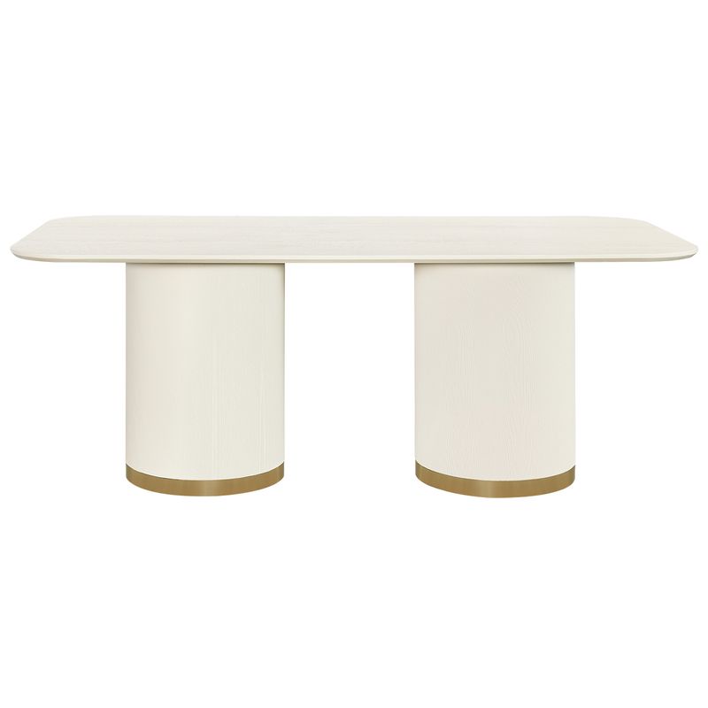 Eli Rectangular Dining Table - 2m Ivory
