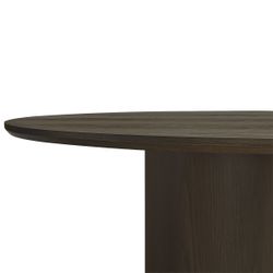 Eli Round Dining Table - 1.2m Smoked Oak