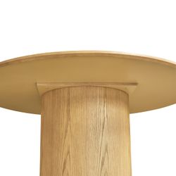 Eli Round Dining Table - 1.5m Oak
