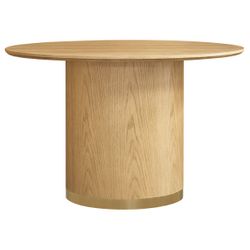 Eli Round Dining Table - 1.2m Oak
