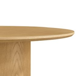 Eli Round Dining Table - 1.2m Oak