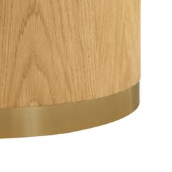 Eli Round Dining Table - 1.2m Oak