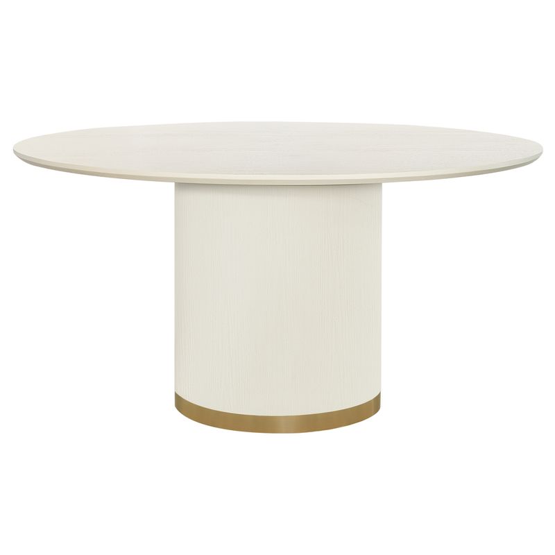 Eli Round Dining Table - 1.5m Ivory