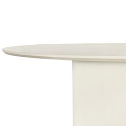 Eli Round Dining Table - 1.5m Ivory