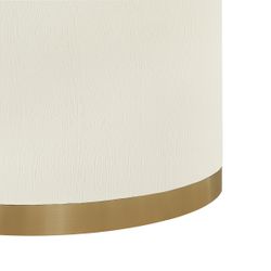 Eli Round Dining Table - 1.5m Ivory