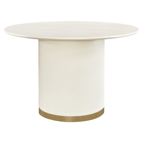 Eli Round Dining Table - 1.2m Ivory