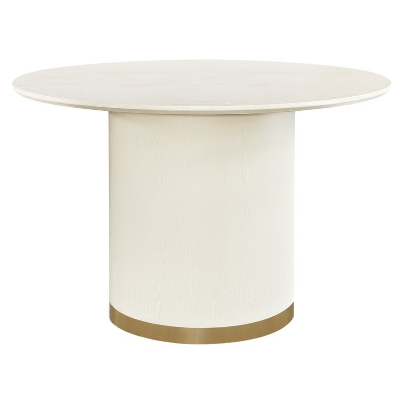 Eli Round Dining Table - 1.2m Ivory