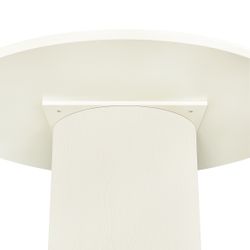 Eli Round Dining Table - 1.2m Ivory