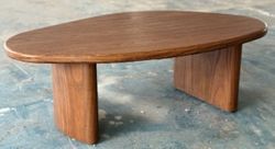 Solstice Coffee Table - Small Walnut - OUTLET NSW