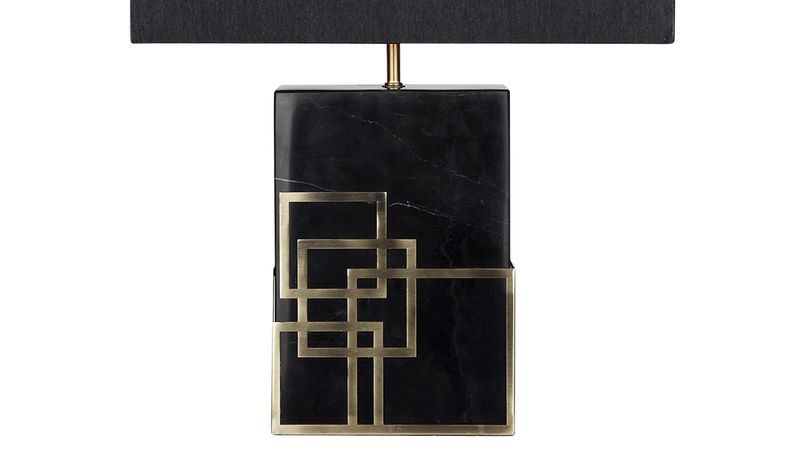 Hearst Marble Table Lamp - Base ONLY - OUTLET NSW