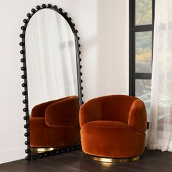Birchgrove Floor Mirror - Black - OUTLET NSW
