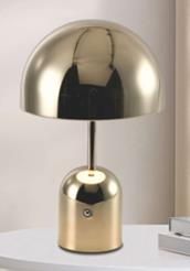 Delta Rechargeable Table Lamp - Gold - OUTLET NSW