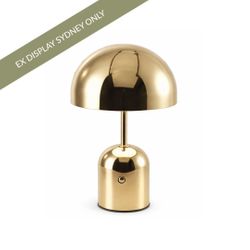 Delta Rechargeable Table Lamp - Gold - OUTLET NSW