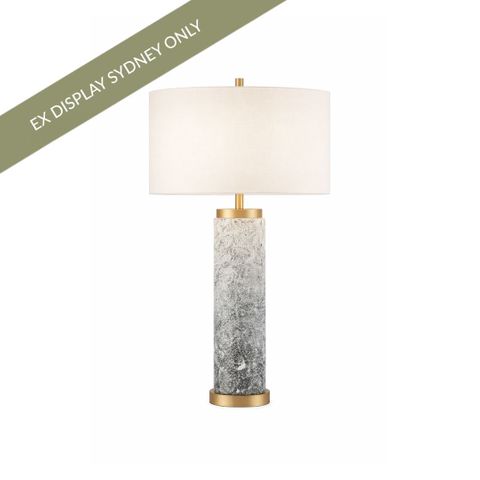 Oberon Marble Table Lamp - OUTLET NSW
