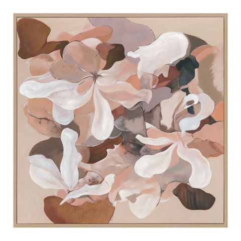 Wild Blush Series II Canvas Painting