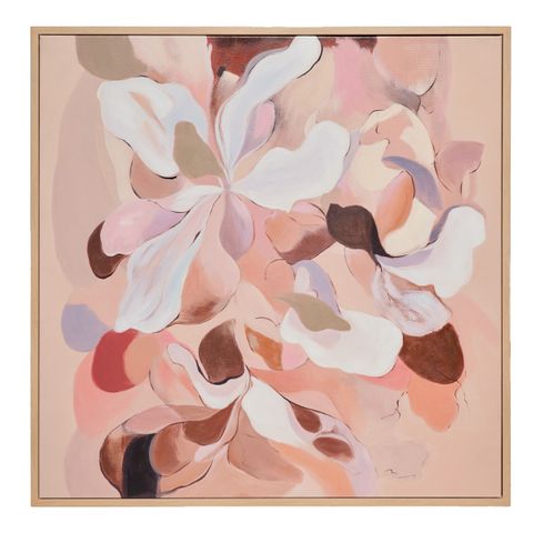Wild Blush Series II Canvas Painting