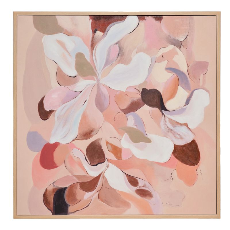 Wild Blush Series II Canvas Painting