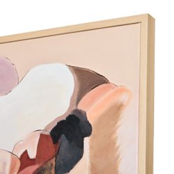Wild Blush Series II Canvas Painting