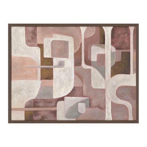 Lush Labyrinth Canvas Painting