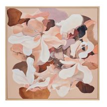 Wild Blush Series I Canvas Painting