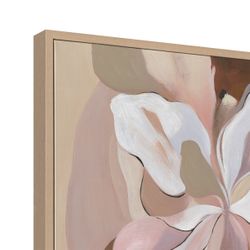 Wild Blush Series I Canvas Painting