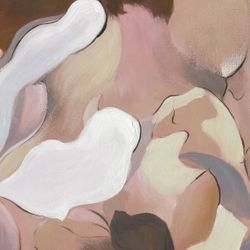 Wild Blush Series I Canvas Painting