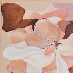 Wild Blush Series I Canvas Painting