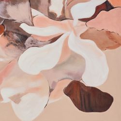 Wild Blush Series I Canvas Painting